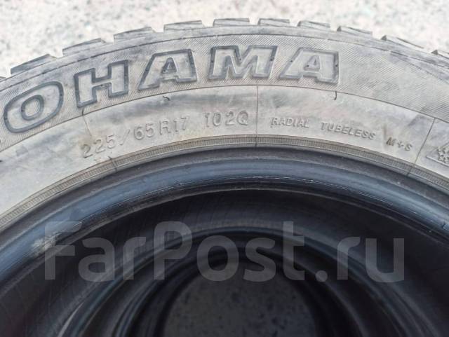 Шины Yokohama Geolandar 225/65 R17, 17", 4 шт, 225 мм, 65 %, радиальный ...