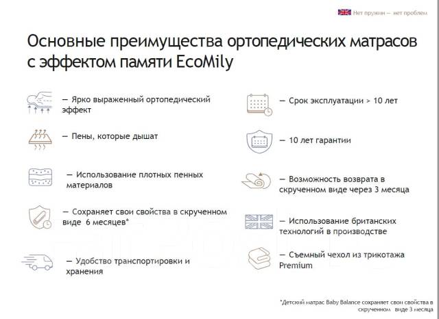 Срок хранения матраса в скрученном виде