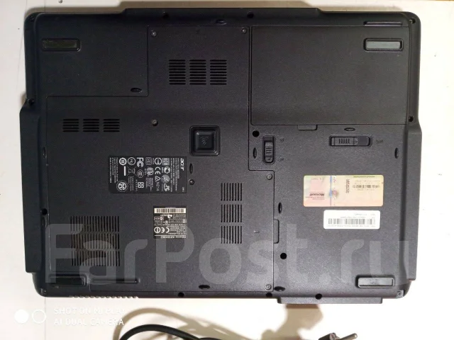 Acer Extensa. 15.4", 2,2����, ��� 2048 ��, ���� 160���, WiFi: 1, Bluetooth: 1, ����������� �� 1��. ����