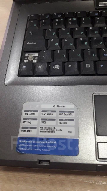 Asus X51R. 15.4", WiFi: 1 ����