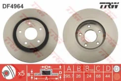 ���� ��������� �������� Nissan JUKE F15/Qashqai J10/X-Trail T31/Koleos DF4964 ����