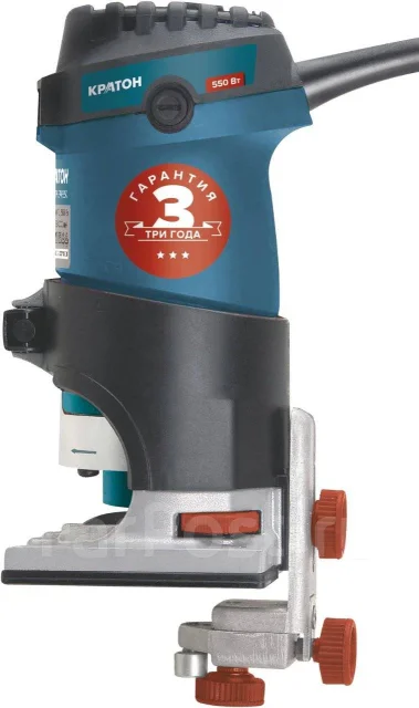 Фрезер кромочный Кратон EER550. 550Вт. 6мм. Гарантия, новый, в наличии ...
