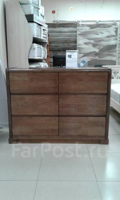 Комод Бали Люкс. Массив сосны, 120,0 см, 90,0 см, 46,0 см, новый, в ...