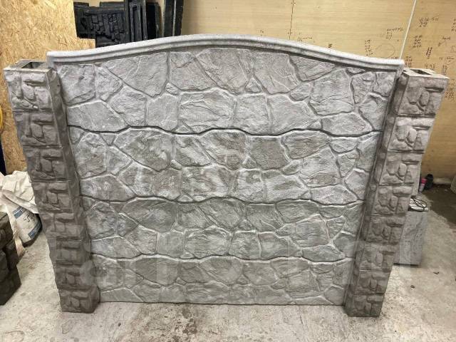 Забор, Еврозабор из бетона в Хабаровске