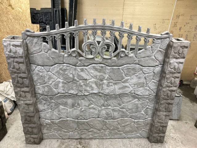 Забор, Еврозабор из бетона в Хабаровске