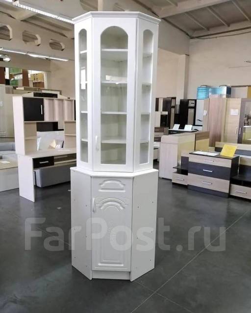 Буфет угловой Констанция белый матовый МИФ, новый, под заказ. Цена: 15 ...