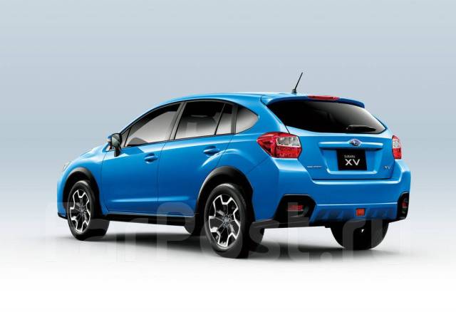 Модельные коврики 3D-LUX для Subaru XV (2011-2017) Правый руль. New