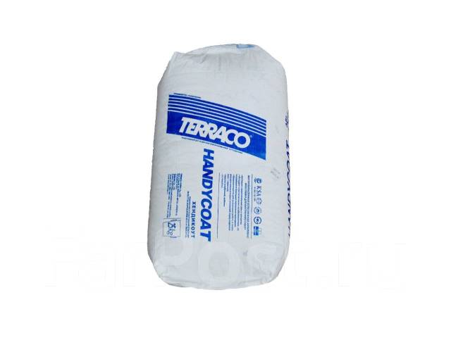 Шпаклевка Terraco Handycoat мешок 25 кг (Террако Хэндикоут), в наличии ...