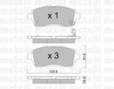 ������� �������� �������� Mazda 2 1.3i/1.5i, Ford Fiesta VI 08 Suzu�i Ignis, 00-03, D�i���su YRV 1 000087BSX ����