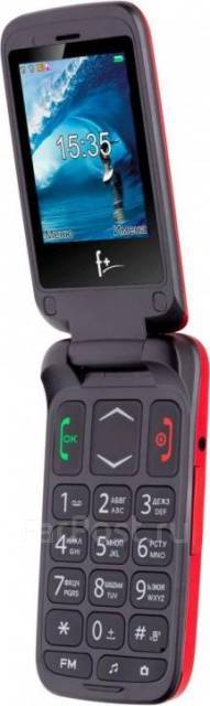 Мобильный телефон Fly Ezzy Trendy 1 2.4, до 8 гб, 2.40", красный, Dual ...