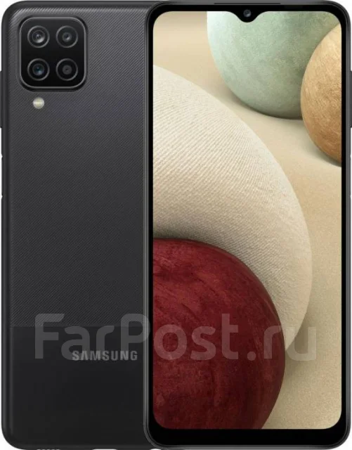Samsung Galaxy A12. �����, 64 ��, ������, 3G, 4G LTE, Dual-SIM, NFC. ��� ����� �� ������������ ����