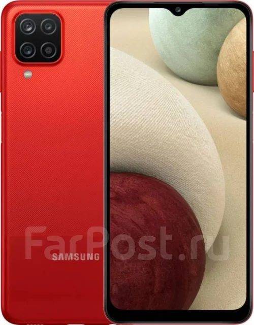 Samsung Galaxy A12. �����, 128 ��, �������, 3G, 4G LTE, Dual-SIM, NFC. ��� ����� �� ������������ ����