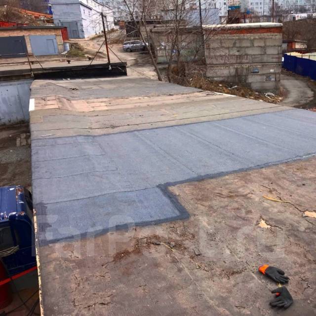 Ремонт Монтаж Мягкой Кровли Гараж Склад Офис Гидроизоляция фундамента ...