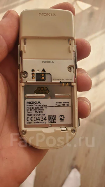Nokia 8800 Sirocco Edition. �/�, ����������� ����