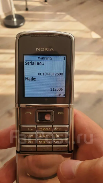 Nokia 8800 Sirocco Edition. �/�, ����������� ����