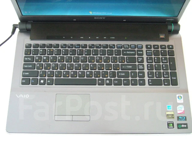 Sony VAIO VGN. 18.4", 2 260����, ��� 4 ��, ���� 320���, WiFi: 1, Bluetooth: 1 ����