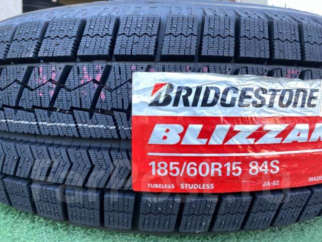 Bridgestone Blizzak VRX, 185/60 R15 84S Made in Japan, 15", 12 шт, в ...