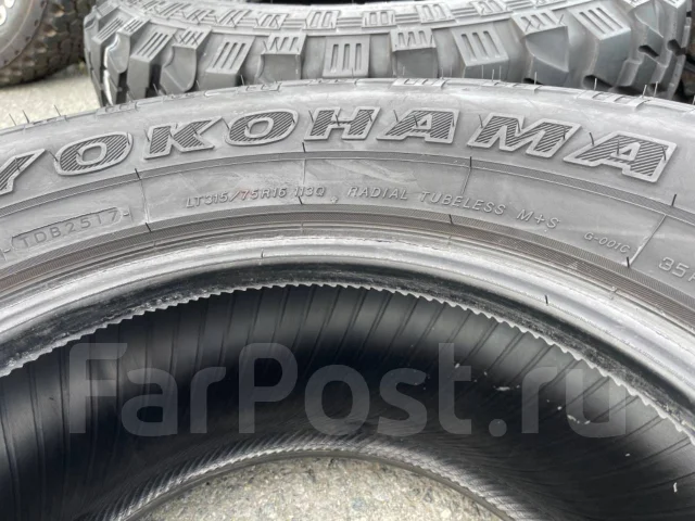 Yokohama Geolandar M/T+ G001C. ����� mt, 2017 ���, �/�, ����� 10 % ����