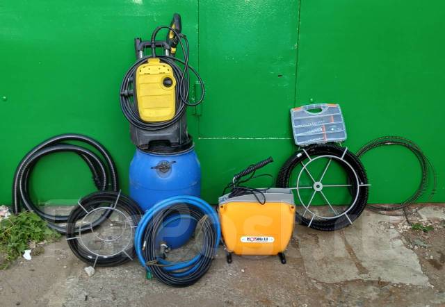 Прочистка, промывка, канализации, унитазов, видеодиагностика, без ...