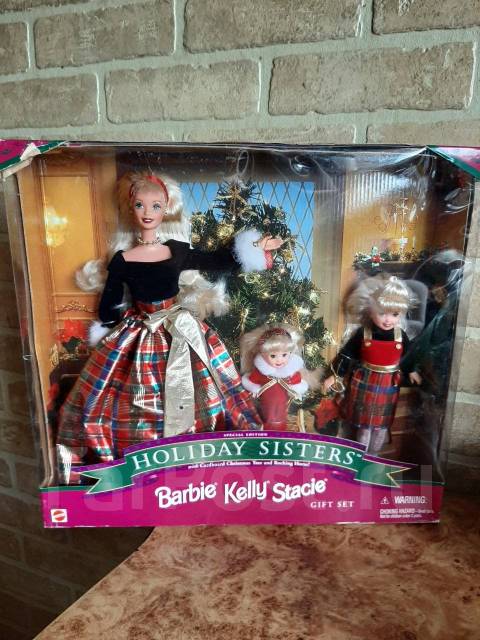 Holiday cheap sisters barbie