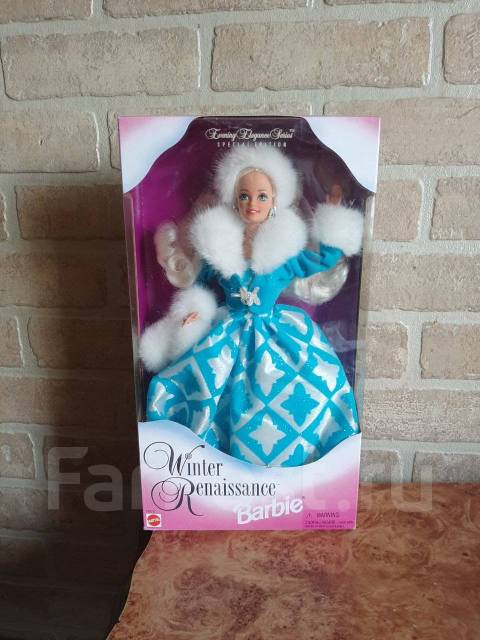 Winter renaissance barbie online 1996