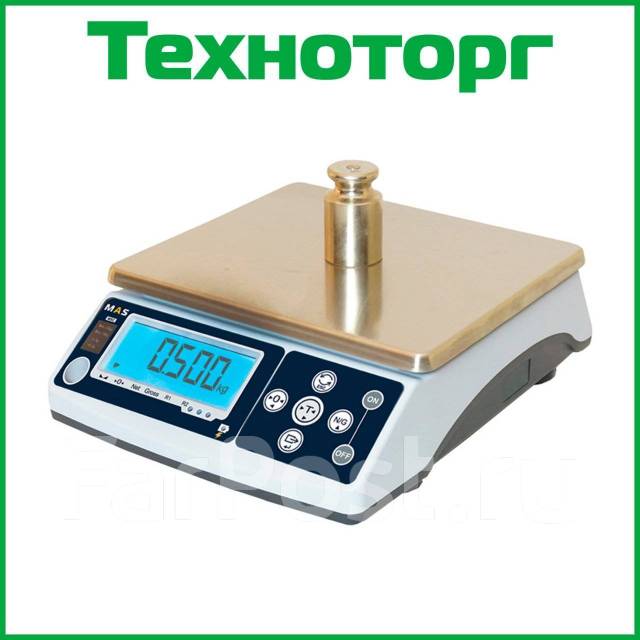 Весы порционные MAS MSC-10, новый, в наличии. Цена: 8 750₽ во Владивостоке