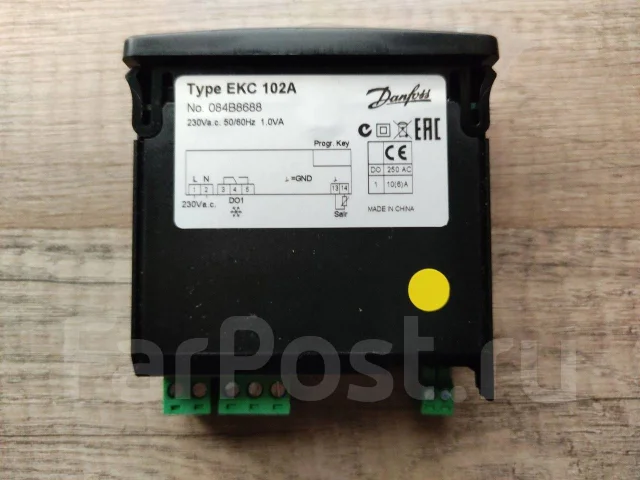 Контроллер Danfoss EKC 102A - Оборудование для бизнеса во Владивостоке