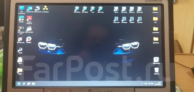 Panasonic Toughbook. 13.3", 1,8����, ��� 4 ��, ���� 250���, WiFi: 1, Bluetooth: 1, ����������� �� 9��. ����