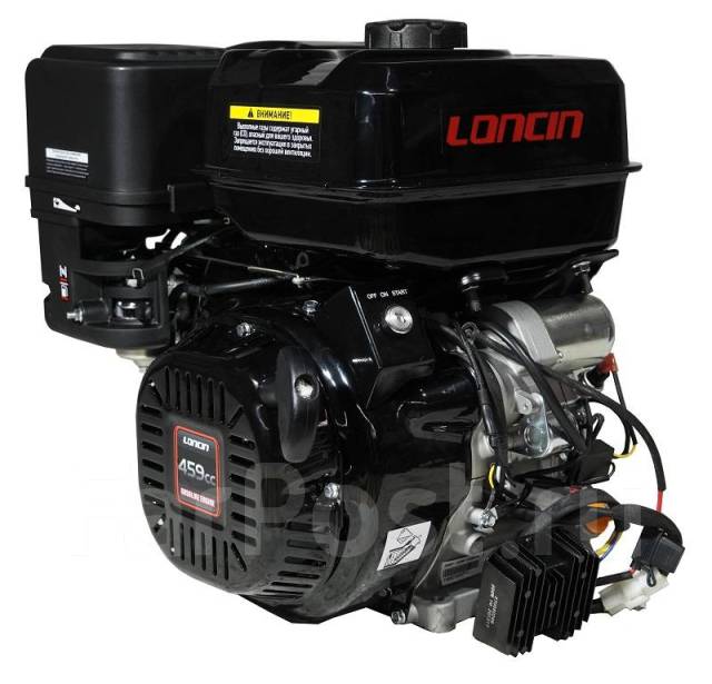 Бензиновый двигатель Loncin(Лончин) 20 л. с /18Ам / D25мм от Лифан-ДВ .