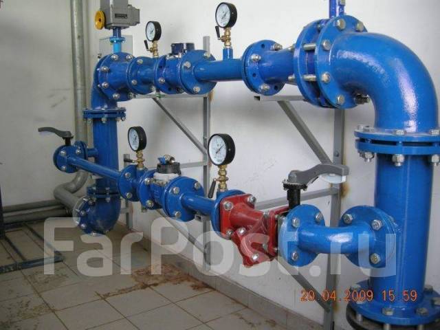 Монтаж водопровода и канализации методом ГНБ, горизонтальное бурение ...