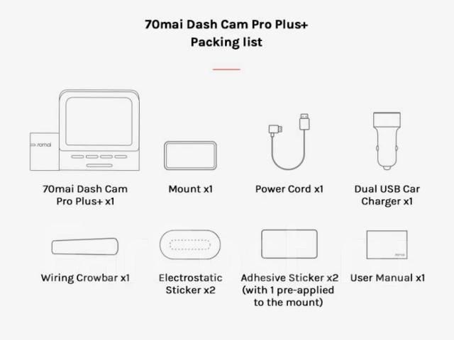 Карта памяти для видеорегистратора 70mai dash cam pro plus