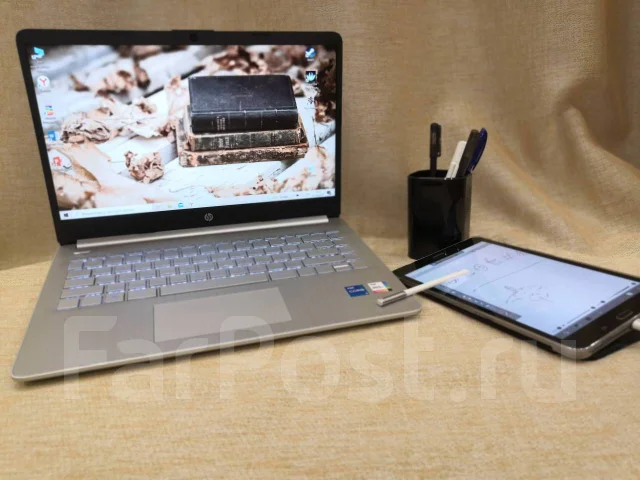 HP 14s-dq2014ur. 14", 4,2����, ��� 16 ��, ���� 512���, WiFi: 1, Bluetooth: 1, ����������� �� 9��. ����