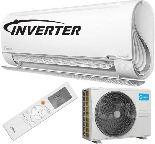 Акция! Инверторный кондиционер Midea Breezeless MSFA2-12N8D до 40 кв ...