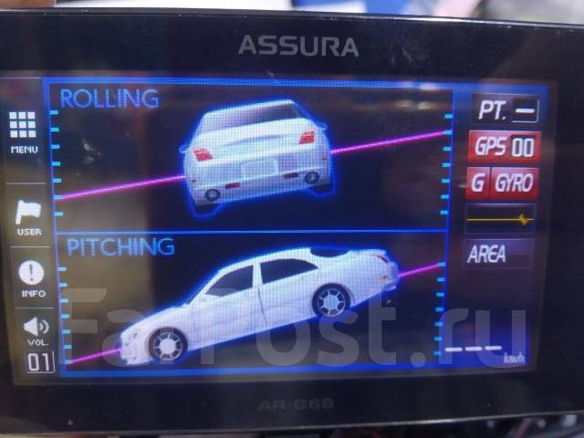Cellstar Assura AR-G6S GPS навигатор, кренометр, спидометр, часы ...