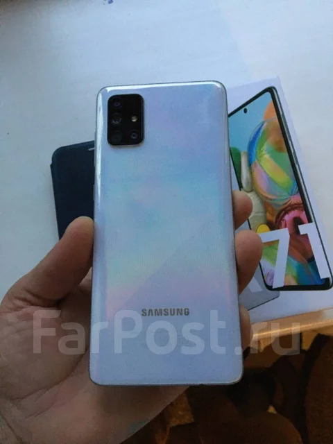 Samsung Galaxy A71. �/�, �����, 4G LTE, Dual-SIM, NFC ����