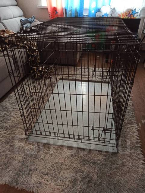 Клетка для собак 120 х 80 х 80см. Две двери. Очень крепкая, в наличии ...