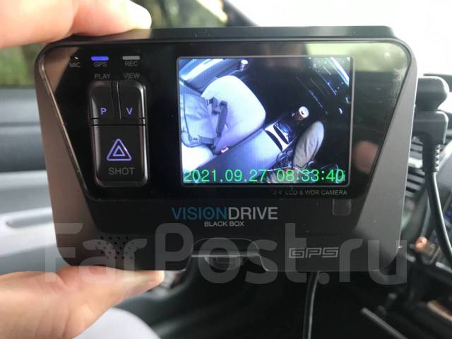 Видеорегистратор visiondrive vd 9000fhd пищит и не включается