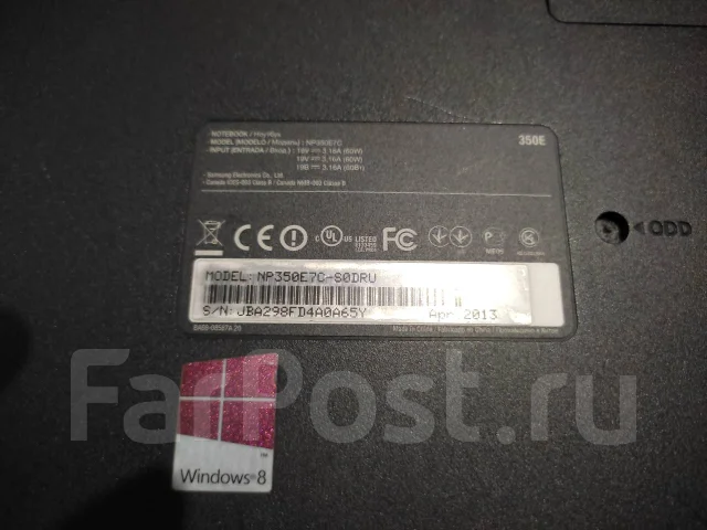 Samsung 350E7C. 17.3", ��� 4 ��, ���� 500���, WiFi: 1, Bluetooth: 1, ����������� �� 2��. ����