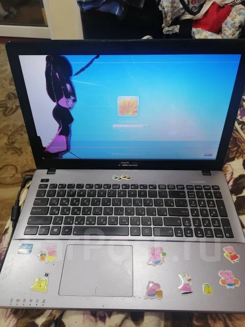 Asus X550CC. 15.6", 1,8����, ��� 512 ��, ���� 500���, WiFi: 1, ����������� �� 2��. ����