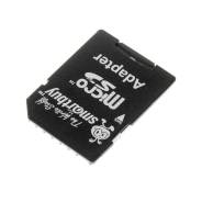 Карта памяти 64ГБ Micro-SDXC Smartbuy C10 адаптер 30/10 Мб/с Чёрный
