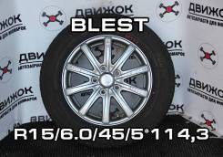 BLEST. 6.0x15", 5x114.3, ET45 