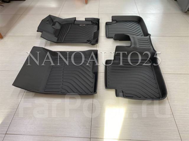Модельные коврики 3D-LUX для Honda Accord 9 (2013-2020) Правый руль