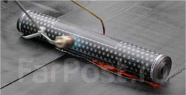 Монтаж мягкой кровли гаражей, балкона. Ремонт крыш. Гидроизоляция ...