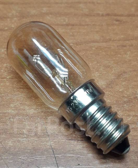 Лампа лампочка микроволновой печи СВЧ цоколь E14 220V 15W, новый, в ...