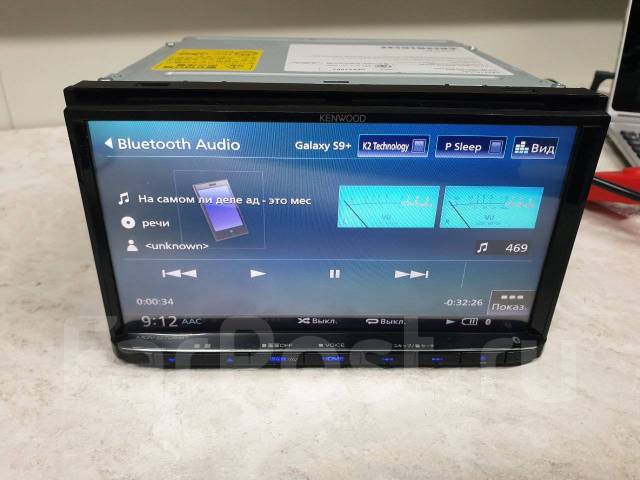 Kenwood MDV-D706BT 2019 год, читает всё, 2 DIN — 178x100 мм