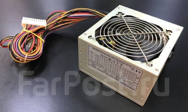 Блок питания Microlab M-ATX-360W б/у X-Gamer - Корпуса, блоки питания ...
