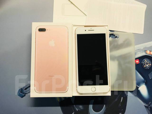 Iphone 7 plus on sale rose gold new