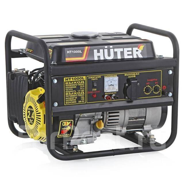 Генератор бензиновый Huter HT1000L, под заказ. Цена: 17 490₽ в Находке