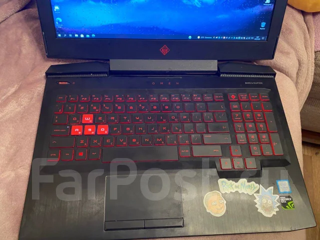 HP Omen. 15.6", 2,5����, ��� 12 ��, ���� 1 000���, WiFi: 1, Bluetooth: 1, ����������� �� 3��. ����