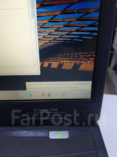 Acer Extensa 5230. 15.4", 2����, ��� 4 ��, ���� 500���, WiFi: 1, Bluetooth: 1, ����������� �� 3��. ����